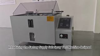 Zoutsproeitestkamer Corrosiebestendigheid