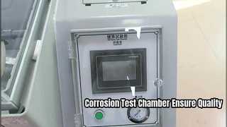 Zoutsproeitestkamer voor auto's en levensmiddelen