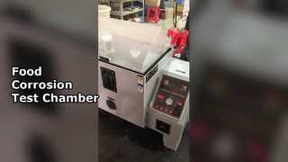 De zoutsproeitestkamer Corrosie van de voedingsindustrie