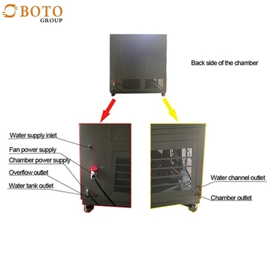 Manufacturer Automatic Laboratory Machine Rain Test Chamber Simulation Chamber IEC 60529