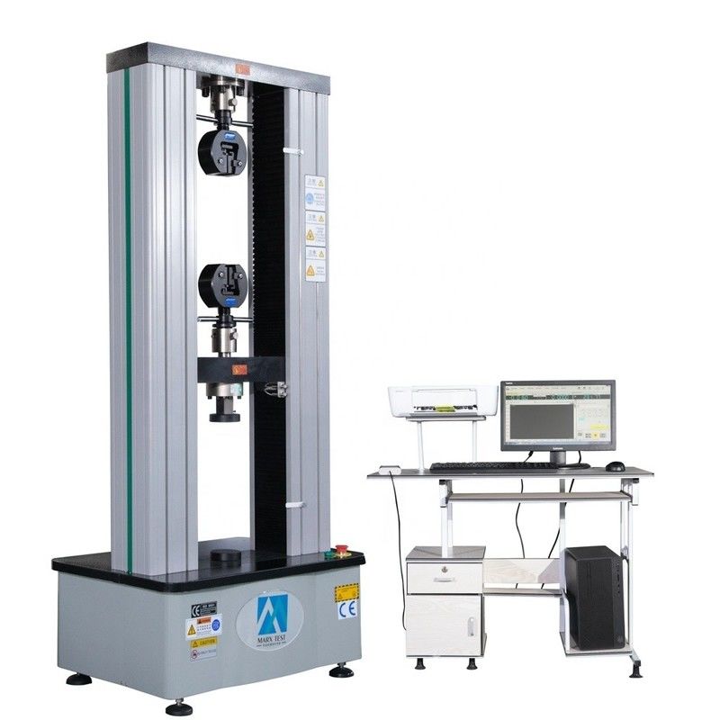 Testsnelheidsbereik 0,01 tot 300 mmmin Universele trekproefmachine met hoge resolutie