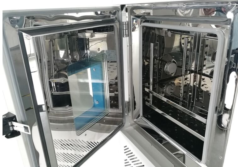 Geavanceerde kleine testkamer bij hoge en lage temperatuur Compact en ruimtebesparend ontwerp met hoogwaardige controller