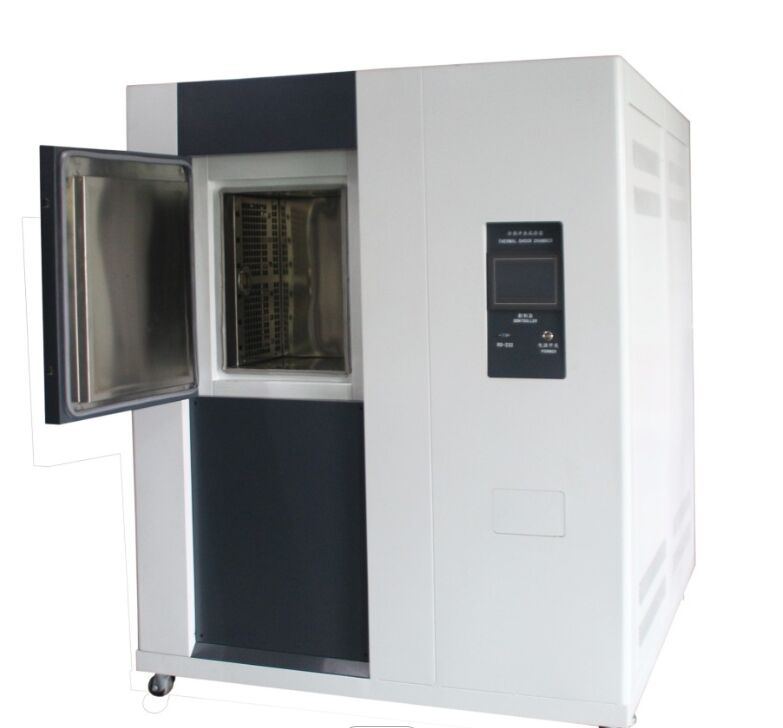 Configureerbare Twee-Box Thermische Schok Testkamer Met -60°C Tot 200°C Bereik, Multi-Veiligheidsbescherming Voor Defensie, Luchtvaart, Elektronica