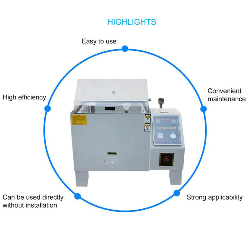 AC220V 50Hz zoutnevelkamer aangepaste kamergrootte zoutsproei corrosie testunit voor industriële controle en testen
