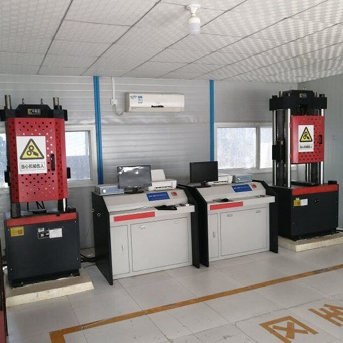 Force measurement accuracy better than ±0.5 percent Universal Tensile Testing Machine with 1200mm stroke and high resolution