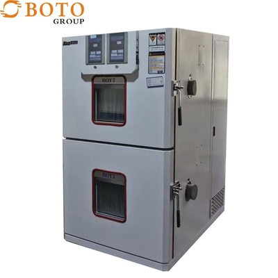 Klimaatkamerfabrikant Two Box-Type Hot en het Koude Laboratorium van de Effectkamer GB/T2423.1.2-2001