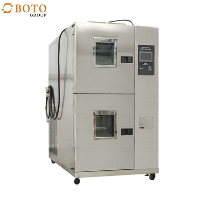 Milieutestkamers Twee Box-Type Heet en Koud het Laboratoriummateriaal B-tct-401 van de Effectkamer GB/T2423.1.2-2001